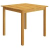 Ensemble à manger de jardin 3 pcs Marron 
