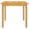 Ensemble à manger de jardin 3 pcs Marron 