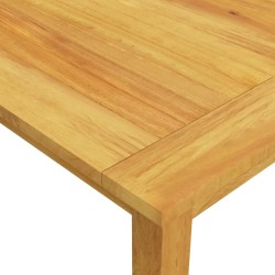 Ensemble à manger de jardin 3 pcs Marron 