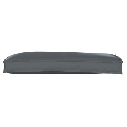 Coussin de Palette pour banc Anthracite 100x40x8 cm Tissu Oxford 