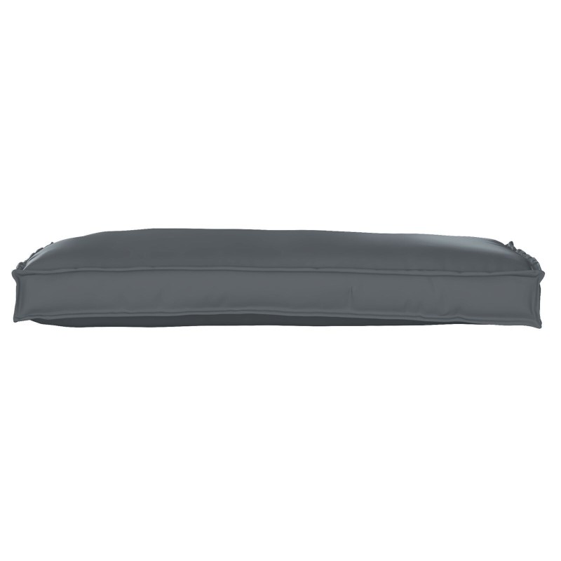 Coussin de Palette pour banc Anthracite 100x40x8 cm Tissu Oxford 