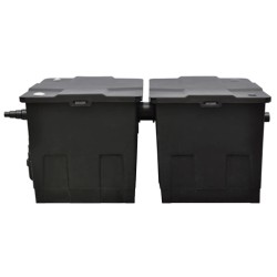 Filtre bio d'étang 12000 L / h  