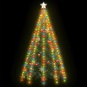 Guirlande lumineuse d'arbre de Noël 300 LED colorées 300 cm 