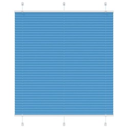 Store plissé bleu 115x150 cm largeur du tissu 114,4cm polyester 