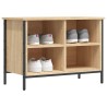 Armoire à chaussures chêne sonoma 69x35x50 cm bois d'ingénierie 
