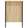 Armoire à chaussures chêne sonoma 69x35x50 cm bois d'ingénierie 