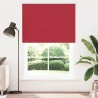 Store enrouleur occultant rouge largeur du tissu 141,6 cm 