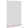 Store enrouleur occultant rouge largeur du tissu 141,6 cm 