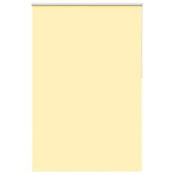 Store enrouleur occultant jaune largeur du tissu 141,6 cm 
