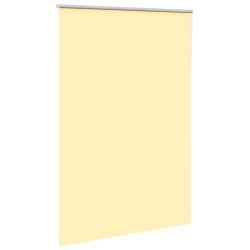 Store enrouleur occultant jaune largeur du tissu 141,6 cm 