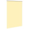 Store enrouleur occultant jaune largeur du tissu 141,6 cm 