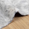 Tapis shaggy à poils longs NAVARRA gris clair 120x170 cm 