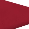 Panneaux muraux 12 pcs Rouge bordeaux 30x30 cm Velours 0,54 m² 