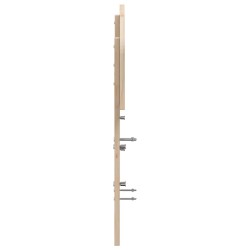 Tête de lit 120 cm bois massif de pin 