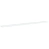 Panneaux de bibliothèque 4 pcs Blanc 100x10x1,5 cm Aggloméré 