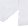 Jupe de sapin de Noël Blanc 122 cm Fausse fourrure 
