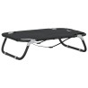 Lit pour chien pliable anthracite tissu Oxford et acier 