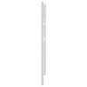 Tête de lit métal blanc 75 cm 
