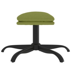 Repose-pied Vert clair 60x60x36 cm Velours 