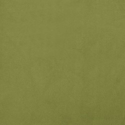 Repose-pied Vert clair 60x60x36 cm Velours 