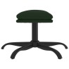 Repose-pied Vert foncé 60x60x36 cm Velours 