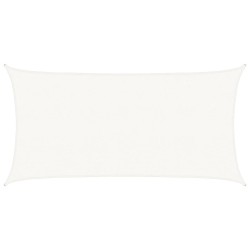 Voile d'ombrage 160 g/m² Blanc 2x3,5 m PEHD 