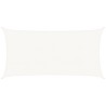 Voile d'ombrage 160 g/m² Blanc 2x3,5 m PEHD 