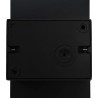 Applique murale LED d'extérieur 9 W Noir Ovale  