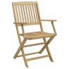 Ensemble à manger de jardin 7 pcs Bois d'acacia solide 