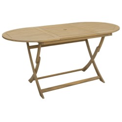 Ensemble à manger de jardin 7 pcs Bois d'acacia solide 
