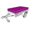 Filet pour remorque vert 2x3 m PEHD 