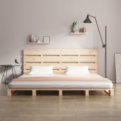 Cadre de lit 120x190 cm Bois pin massif Petit Double 
