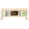Table basse 100x55x40 cm Bois d'acacia brut 