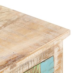 Table basse 100x55x40 cm Bois d'acacia brut 