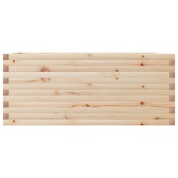 Jardinière 110x60x46 cm bois de pin massif 