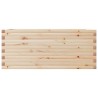 Jardinière 110x60x46 cm bois de pin massif 