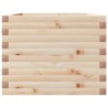 Jardinière 110x60x46 cm bois de pin massif 