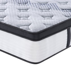 Matelas à ressorts ensachés moyen 80x200 cm 