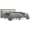Cadre de lit sans matelas chêne sonoma 150x200 cm 