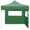 Tente pliable avec 2 parois 3 x 3 m Vert 