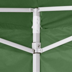 Tente pliable avec 2 parois 3 x 3 m Vert 