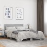 Cadre de lit sans matelas sonoma gris 140x190 cm 