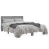 Cadre de lit sans matelas sonoma gris 140x190 cm 