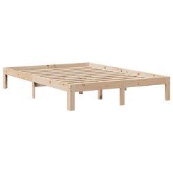 Cadre de lit avec tiroirs sans matelas 150x200 cm 