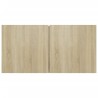Ensemble de meubles TV 5 pcs Chêne sonoma Bois d'ingénierie 