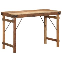 Table de salle à manger110x55x76 cm en bois massif de récupération 
