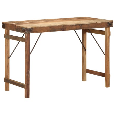 Table de salle à manger110x55x76 cm en bois massif de récupération 