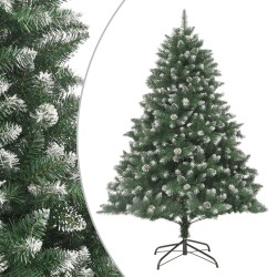 Sapin de Noël artificiel avec support 240 cm PVC 