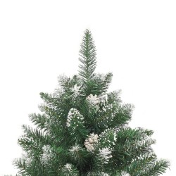 Sapin de Noël artificiel avec support 240 cm PVC 