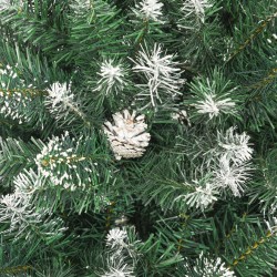 Sapin de Noël artificiel avec support 240 cm PVC 